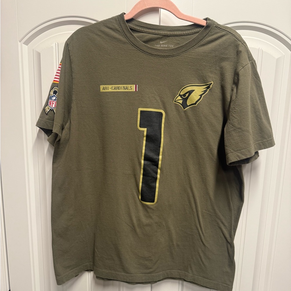 Men's Nike Kyler Murray Camo Arizona Cardinals Salute to Service T-shirt Size L